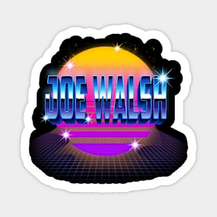 Design Proud Joe Name Birthday 70s 80s 90s Color Sticker